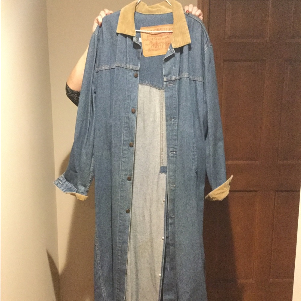Vintage Levi Strauss duster size XL